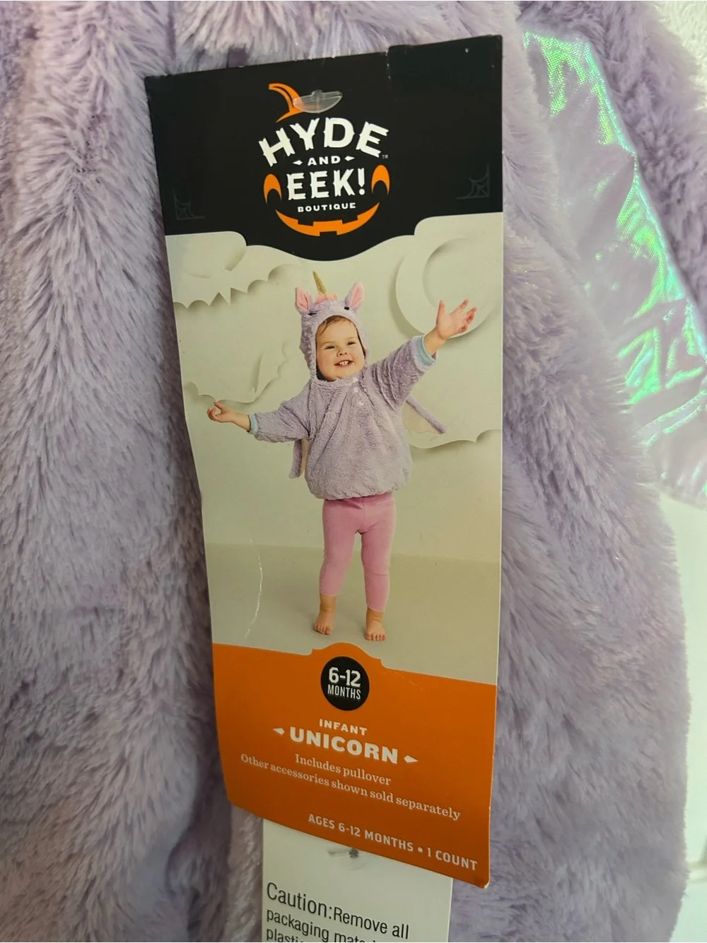 Hyde & Eek Infant Unicorn Pullover Sz 6-12 Months Costume Halloween Warm New